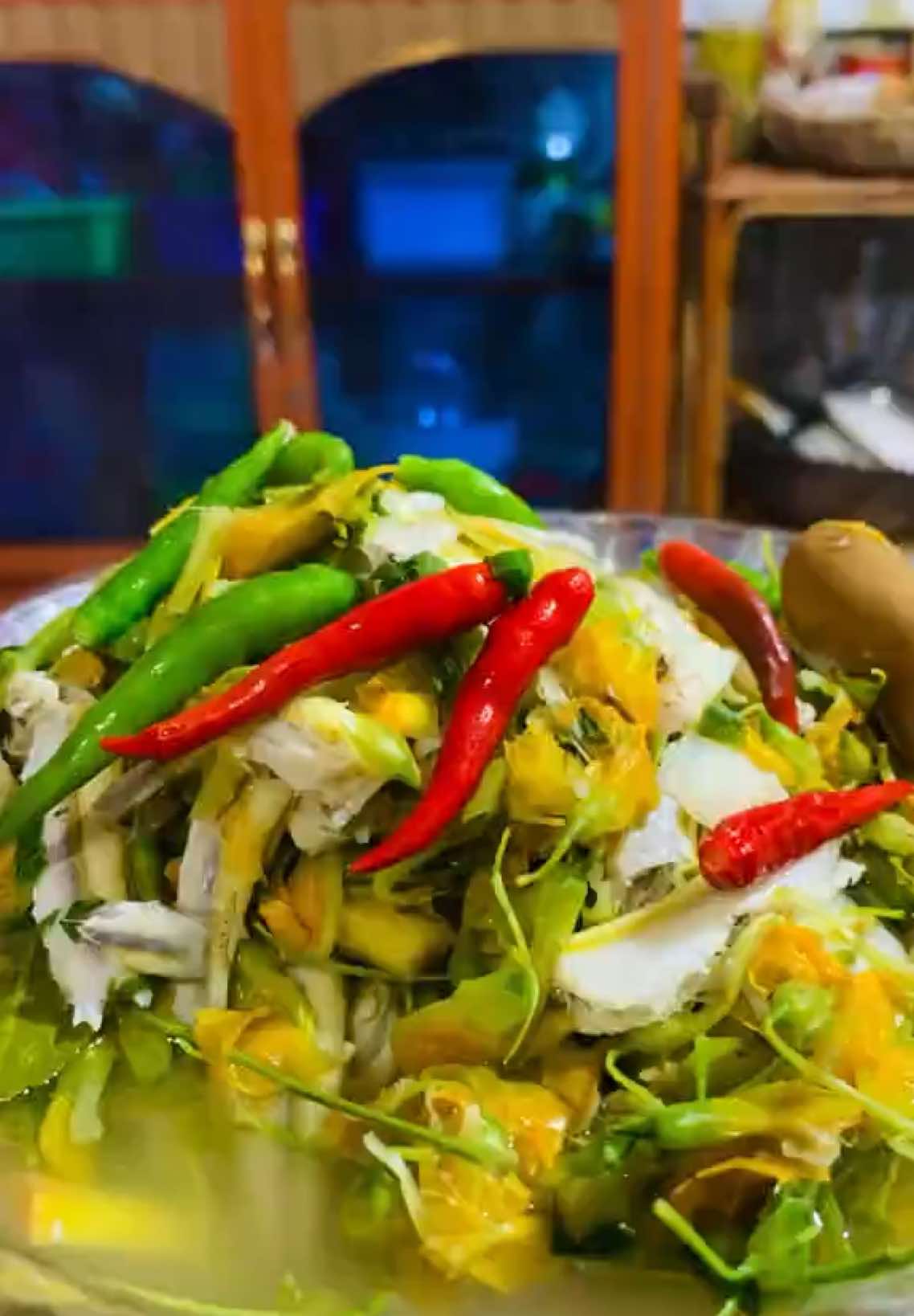 Sesbania javanica fish sour soup #cooking #Foodie #foodtiktok #foryoupage 