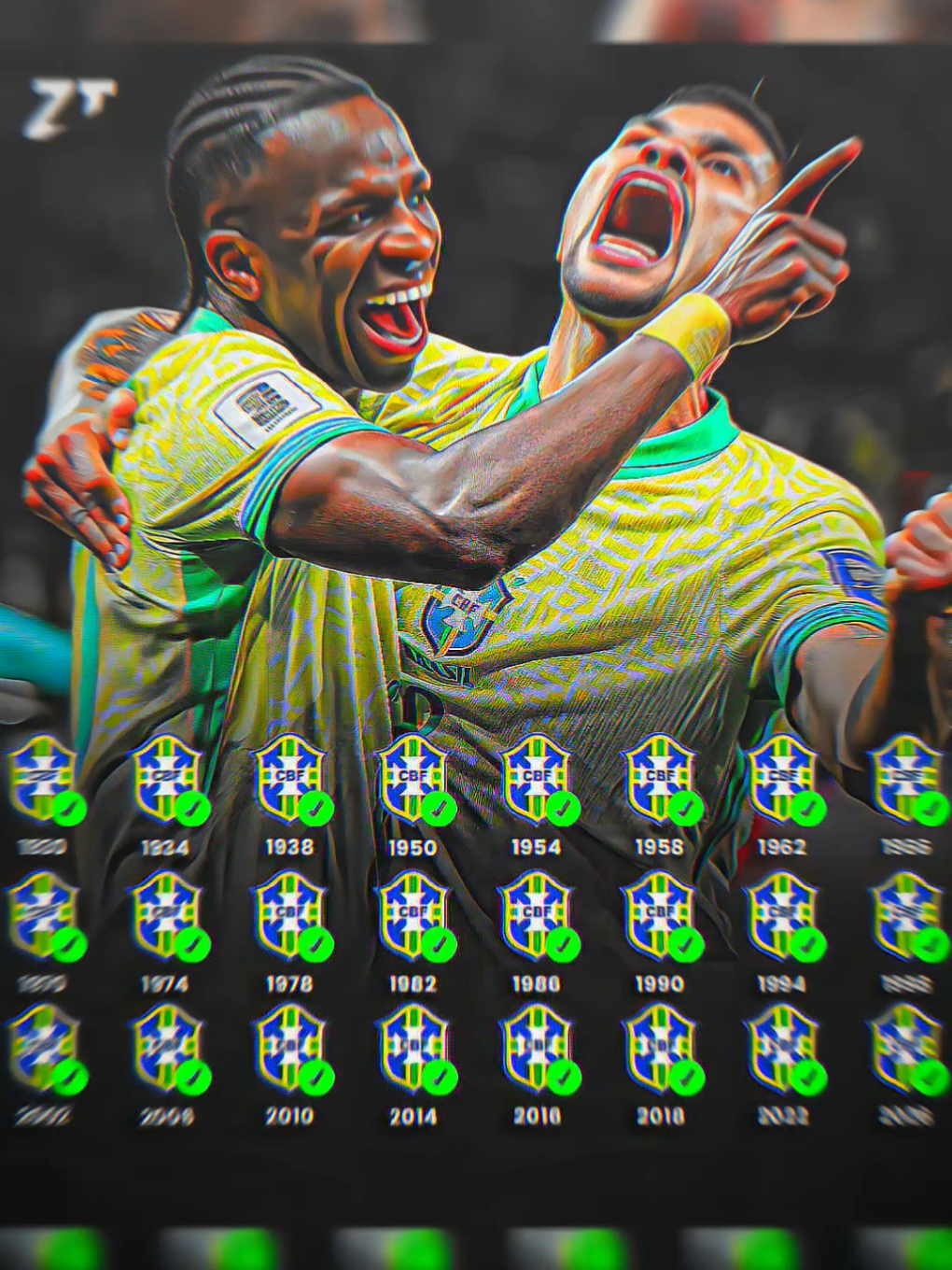 sebutkan tahun berapa negara satu ini absen di pildun 🧢🤭 #brazil #pildun #fotball #qualified #worldcup #amerika #fyp #beranda #foryoupage 