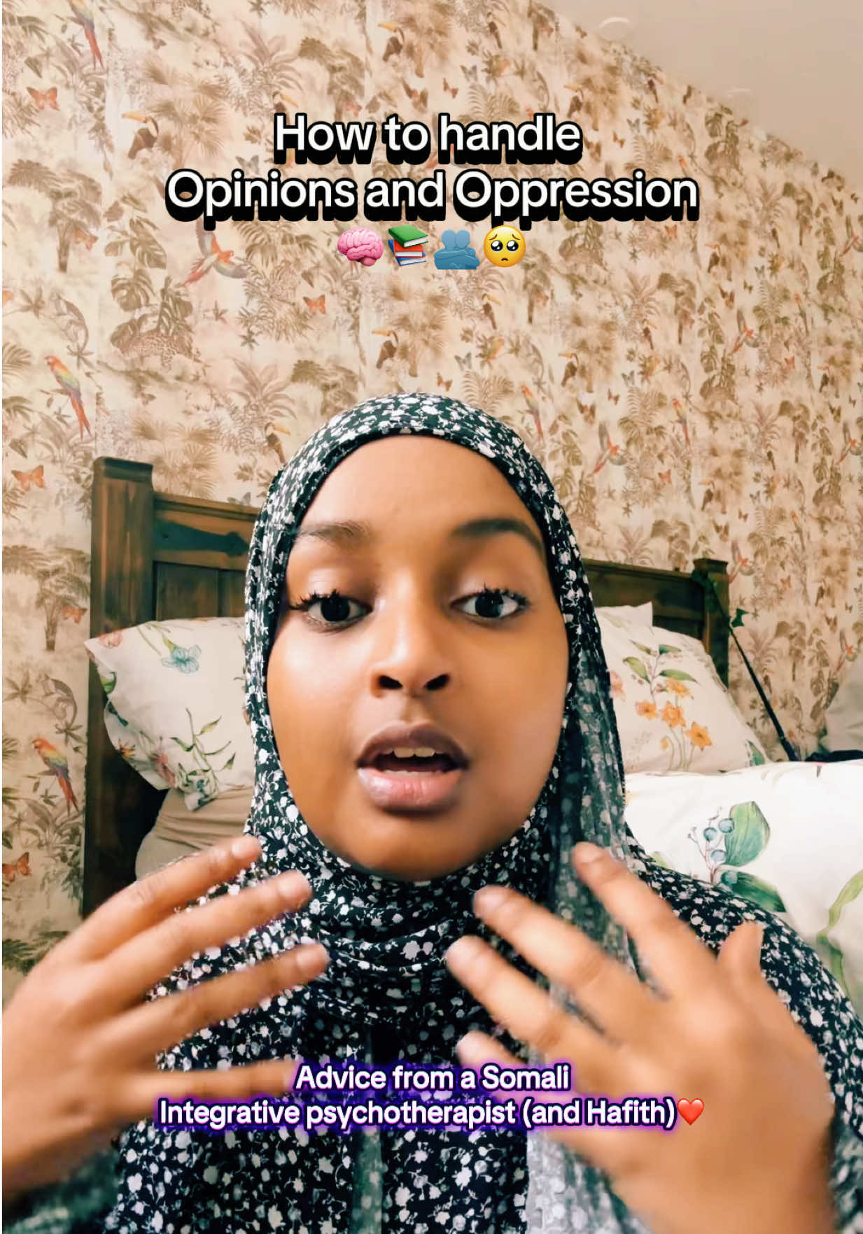 We can contribute to our own problems sometimes by giving the external permission to paint our version of self for us. We won’t stop running after people until we stop. Let’s look at Islam as a shield, shake off the internalised harm and live to please Allah first❤️ #confidence #opinions #backbiting #empoweringwomen #strong #islam #islamic_video #advice #psychology #mentalillness #muslimtiktok #somalitiktok #therapy #pain #ptsd #ptsd #grief #family #fyp 