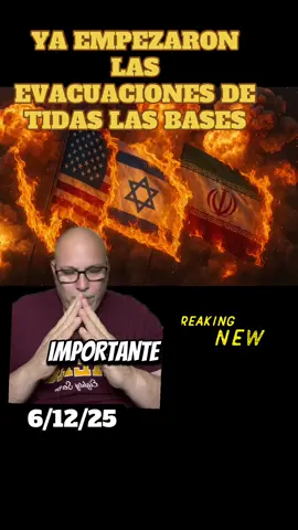 #greenscreen Ya empezaron las evacuaciones en todas las bases de Estados Unidos 