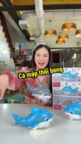 Cá mập thổi bóng#camapthoibong #cohoaidochoi #dochoitreem 