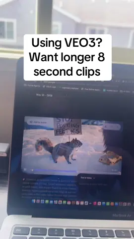Replying to @Clarkson T how to get longer clips than 8 seconds with veo3  #howtogetlongerclipsthan8secondswithveo3 
