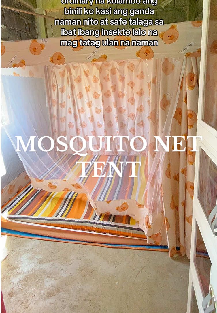 May privacy kapa! Sulit na sulit ang pera dito lalo na malamok na naman! #mosquitonet #mosquitonettent #foldingmosquitonet #mosquitonetforbed #mosquitotent 