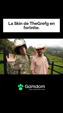 La Skin de TheGrefg en fortnite. #LaGranjaDelBorrego #TheGrefg #Borrego #Colombia #viral