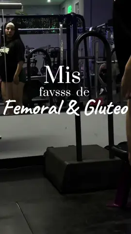 Mis no negociables en jueves🤩 #fyp #gym #goviral #GymTok #femoral #glutes #GymLife 