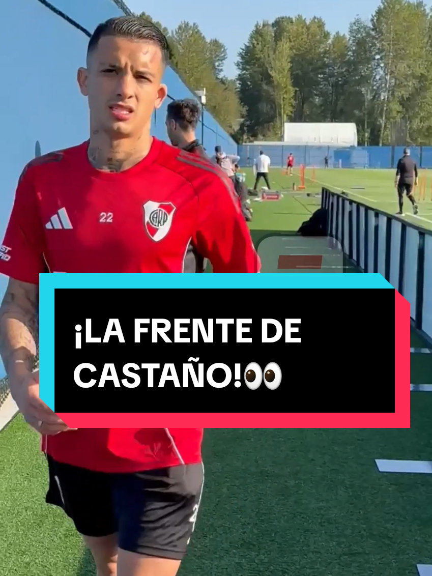 ¡EL PLANCHAZO DEJÓ MARCAS! 👀 #River ya se entrena en #Seattle y así se lo vio a Kevin #Castaño 📺 Mirá los partidos de #DisneyPlus de la #FIFACWC 🏆🌎 en el Plan Premium #TikTokDeportes #futbol #frente #Enzo #planchazo 