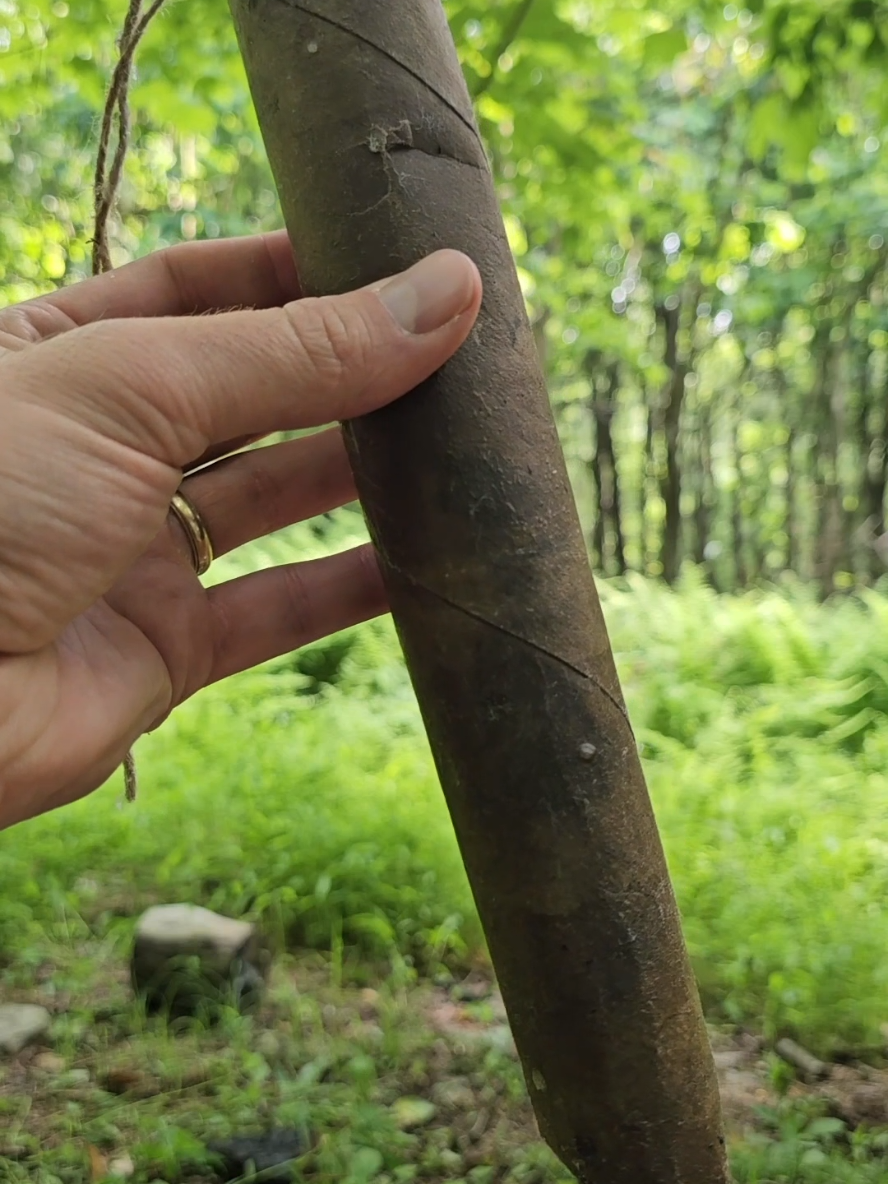DIY quick igniting fire log #fyp #camping #Outdoors #DIY