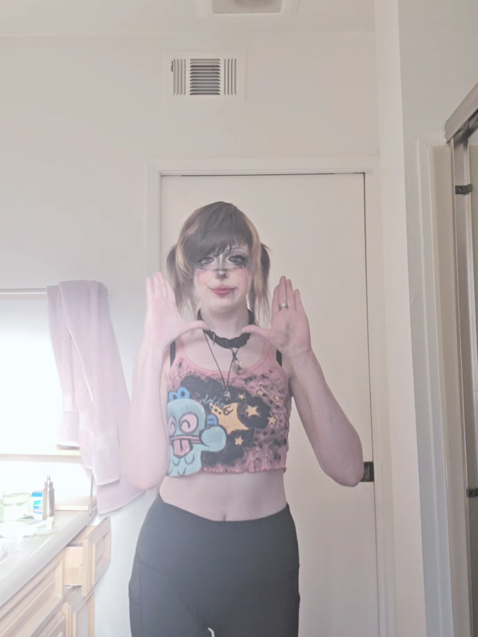 doing this dance made me 8% smarter and 20% cooler  #aidancingcat #dancememe #goth #emo #alternativefashion #hangyodon #diyshirt #DIY #sillyposting #sillymaxxing #20percentcooler #frfr 