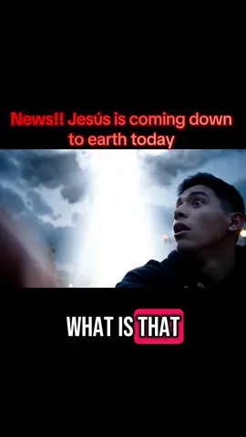 “Jesus is coming down from the sky! 😱🔥 This isn’t fiction. This is a warning. He’s coming back… and many aren’t ready. If this video shakes you, it’s because God is speaking to you. “Este video es una representación simbólica inspirada en la Biblia. No refleja eventos reales. Su objetivo es invitar a la reflexión espiritual.”#juventudconpropositoeterno #tiktoknews #ia #googleveo3 #chritiantiktok #repent #panic #chaos #impact #jesus #jesuslovesyou 