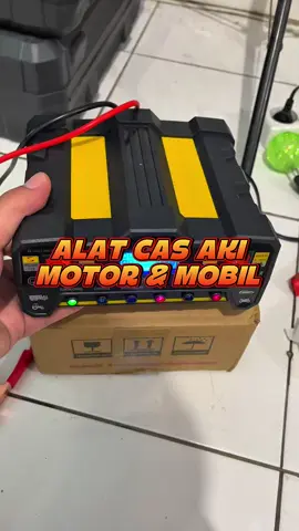 Alat cas aki model terbaru #alatcasaki #casakimobil #casakimotor #chargeraki 
