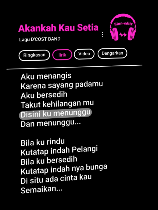 Bagian:17 | Akankah kau setia #musik #akankahkausetia #lirikgoogle #viral #fyp #foryou #forpage 