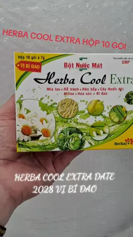 Bột nước mát Date 2028 vị bí đao#xuhuongtiktok #nhathuocgiatot #botnuocmatherbacool 