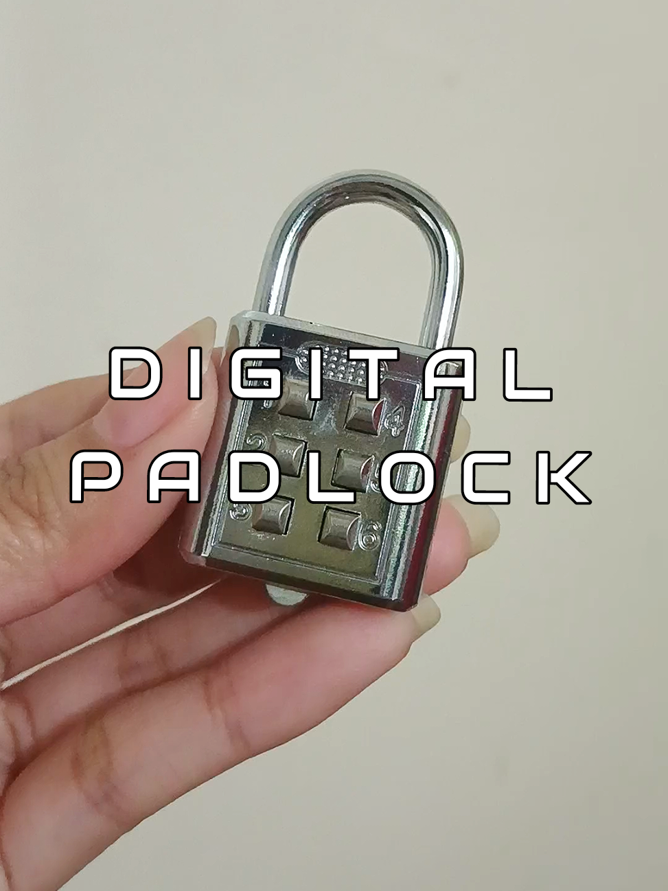 no hassle this digital padlock. #padlock #digitalpadlock #securitylock #passwordlock #lock #safetylock #fypシ゚viral 