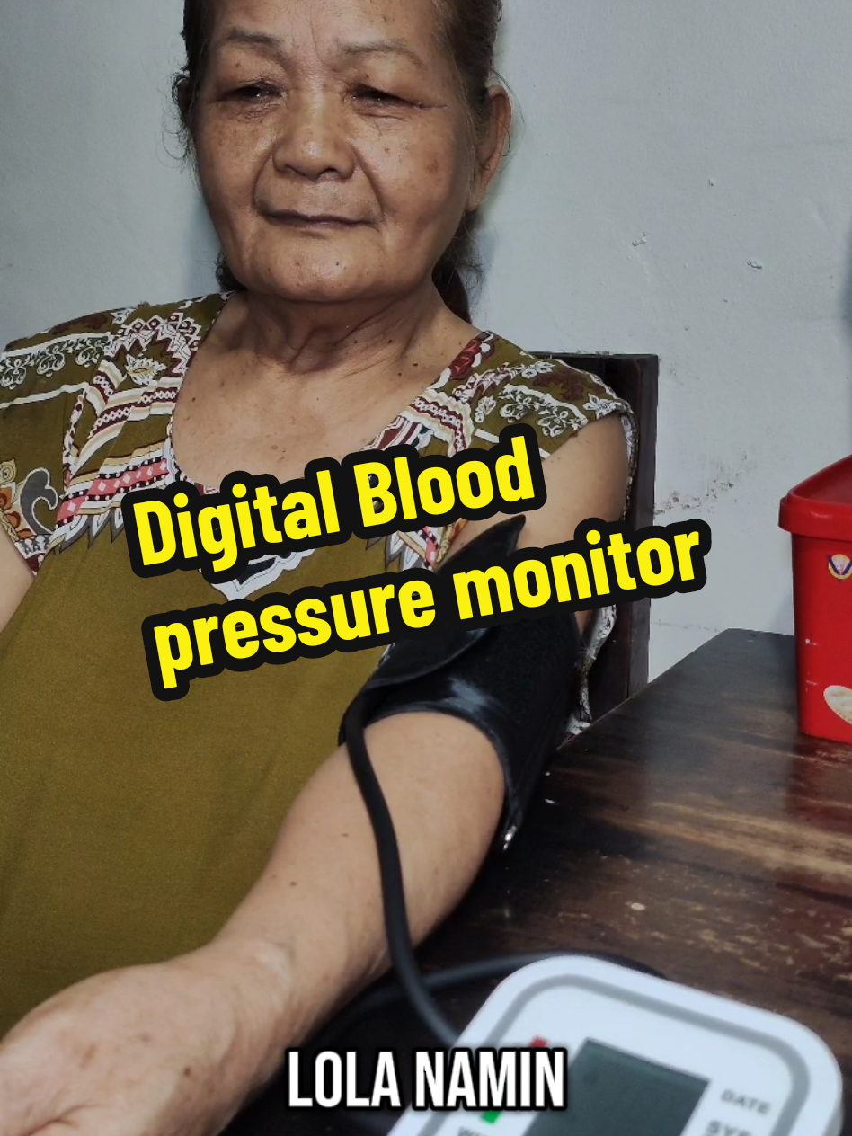 Digital blood pressure monitor must have sa lahat ng bahay specially pag may kasama kayong senior or may high blood. #digitalbloodpressuremonitor #bloodpressuremonitor #bloodpressure #bloodpressurecheck #hypertension #musthave 