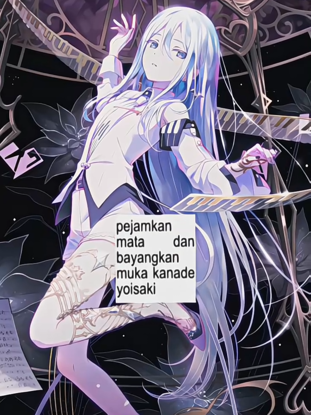 #kanade || my wife kanade never fail at anything in beauty or even in song cover theres never gonna be an kanade ugly cover or kanade ugly card shes always pretty. whose quiet strength and emotional depth resonate deeply with fans. Her calm demeanor hides a profound sensitivity and unwavering dedication to creating music that speaks to the pain and struggles of others. Despite her own burdens, she shows immense compassion and insight, making her a truly inspiring figure. Her presence brings a unique, melancholic beauty to the group, and her ability to convey powerful emotions through her compositions is nothing short of extraordinary. I lover her sm <3 .  #kanademybeloved #kanade #yoisaki #edit #am #pjsk #n25 #wife #fyp #openreq 