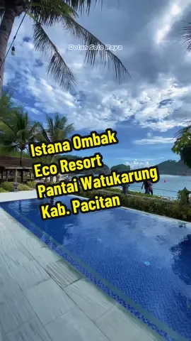 Penginapan tepi pantai yg cantik di Pacitan guys. Lokasinya benar benar ditepi bibir pantai dg halaman depan terdapat kolam renang yg langsung menghadap ke Pantai. Ada beberapa pilihan type dan kapasitas kamar yg bisa dipilih sesuai kebutuhan. Kalau main ke Pantai Pacitan resort ini bisa jadi destinasi pilihan penginapan. 📍Istana Ombak Eco Resort 🏠 Jln. Kerapu No.151, Ketro, Ds. Watukarung, Kec. Pringkuku, Kab. Pacitan, Prov. Jawa Timur #pantai #pantaipacitan #penginapan #homestay #tepipantai #pacitan #pacitan24jam #resort 