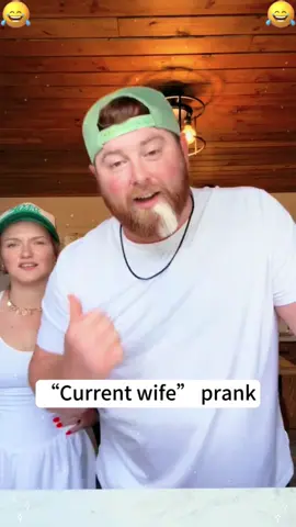“Current wife”prank🤣🤣#tiktok #foryou #funnyvideo #funnytiktoks #hhh #lol #funnymoments #funnytiktok #funnyvideos #prank #funnyprank #fyp 