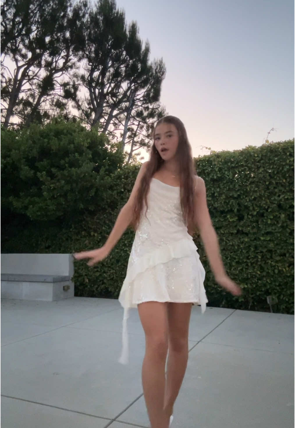 I love this dress 🤍🤍 #OOTD #grad #graduation #outfitideas #fashion #inspo #hairinspo #jewelry #fitcheck 