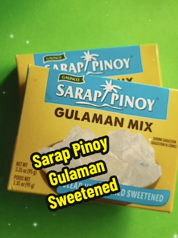#SarapPinoyGulamanSweetened  #gulamanmix #gulaman
