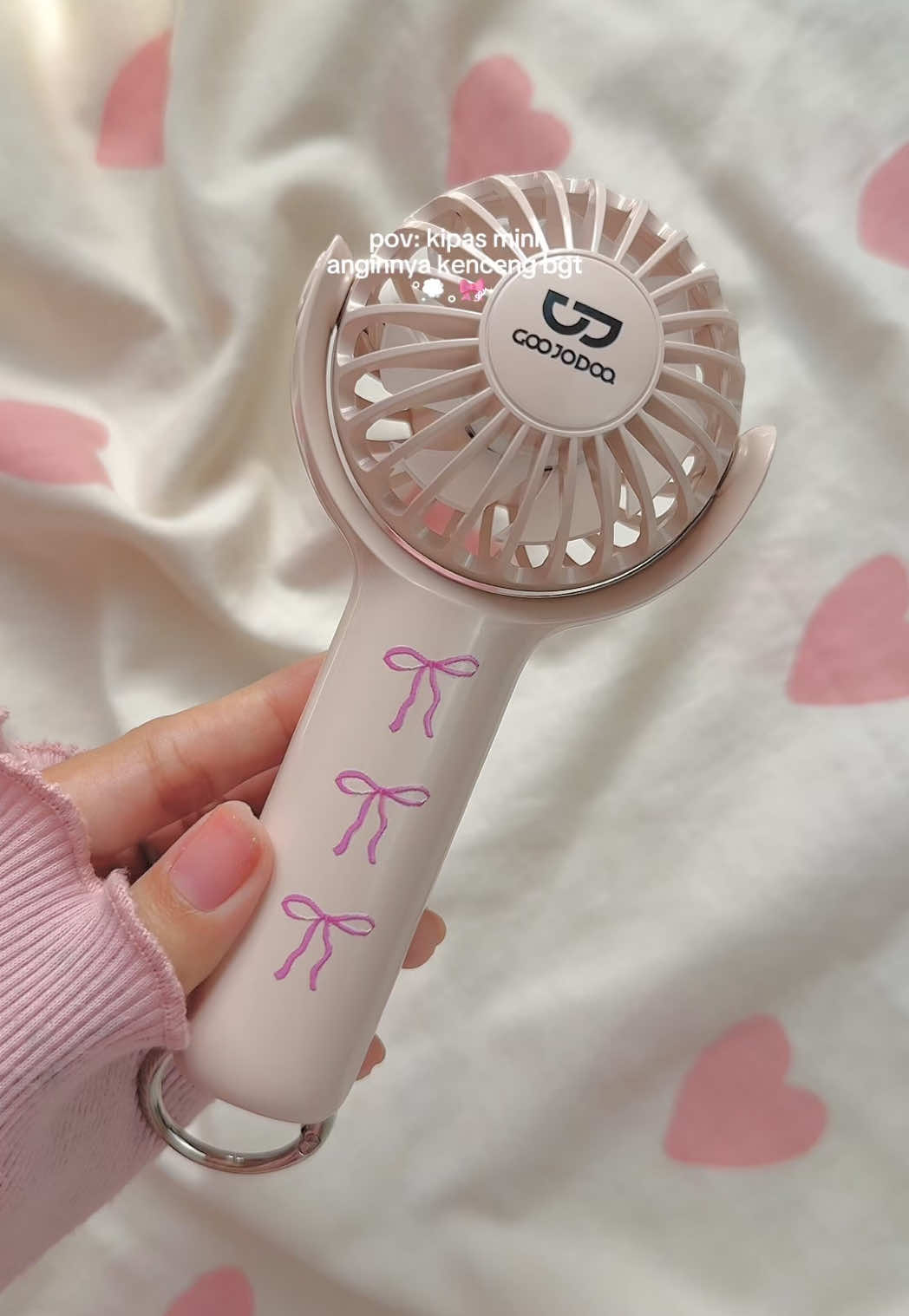 Kipas super mini cute tapi anginnya kenceng! simpel dibawa kemana