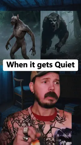 When it gets Quiet 😱😨 #dogman #werewolf #werewolves #appalachia #appalachianmountains #appalachiantrail #appalachian #rulesofsurvival #scarystories #ghoststory #creepystorytime #spookystory #scarystories 
