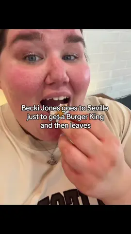 Becki Jones goes to Seville  just to get a Burger King and then leaves #nanabea #pridemonth🏳️‍🌈 #emily #charlyanne #coreysworld🌍💙 #beckijonestakeaway #kanehinge #viral?fypシforyoupage #blowthisup #ieuankaneofficial #trendingfyp #beckijones4isthebest #corysworld #thewelsh5 #beckijones #ieuanjones #leacharlottexx #tiktokviral #trudiannec #susancollard 