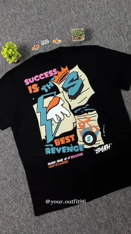 Success is the best revenge, do you think so?😏🛒 #tshirt #streetwear #recommendations #newtrend #tiktokshop 