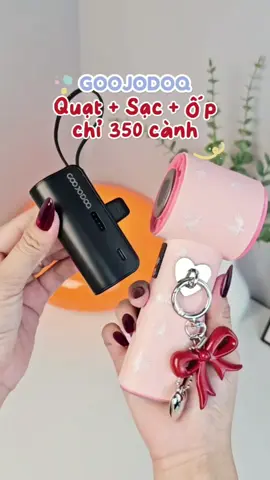 Quạt cầm tay Goojodoq tặng sạc và ốp silicon  #GOOJODOQSuperBrandDay  #TikTokShopSuperBrandDay  #GOOJODOQ  #Tiktokshop #quatcamtay  #quatgoojodoq  #salevuifreeship  #1415giuathang  #salegiuathang 