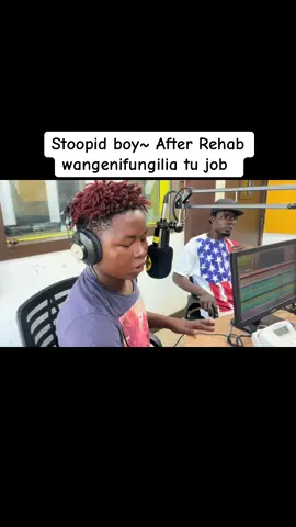Stoopid boy anadai kama angepewa wera after rehab angekuwa fiti. @Majimaji Kenya  @King Kafu  #Brekko  #Stoopidboy  #trends  #Rehab 