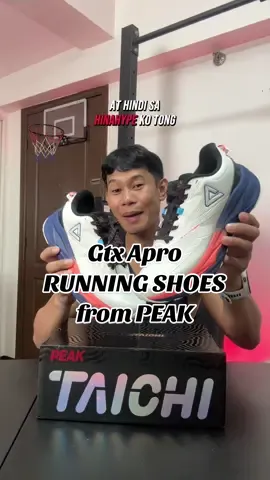 PEAK GPX PRO! This shoes is highly recommended sa mga nag hahanap ng matibay at pang matagalan na running shoes and also it has soft responsive cushioning. #sportshoes #runningshoes #menshoes #originalshoes #peakshoes #peaktaichi #fyp  