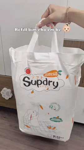 Lâu rồi mới đổi bỉm mà tìm được hãng ưng ý thật sự 💕😍  #supdrytrang #supdryvietnam #bimquocdan #thuonghieucuatrieubeyeu #landaulamme #mebimsua #embe #xuhuong #foryou #fyp 