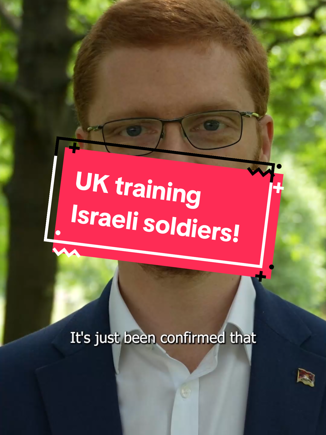 The UK must stop training Israeli soldiers!  #ScottishTikTok #Scotland #Scottish #fyp #Palestine #FreePalestine #UK #Edinburgh #ScottishGreens #ScottishGreenParty 