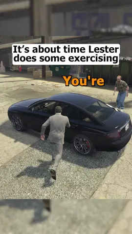 Lester didn't like thata . . #gta #gta5 