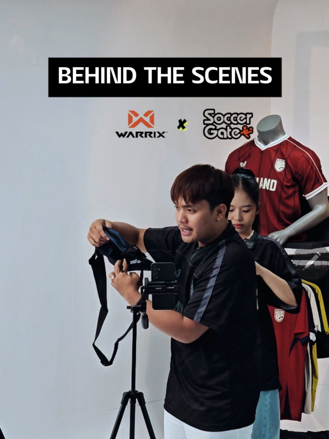 แชร์บรรยากาศช่วง Live 6.6 WARRIX x SOCCERGATE ใครดูทันบ้างง มาแชร์กันหน่อย！ . #warrix #warrixthailand  #soccergate #6.6 #เบื้องหลัง