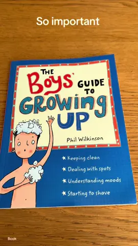 #boysguidetogrowingup #book #boysbook #growingupbook #guide this amazing book will teach so much for the boys 