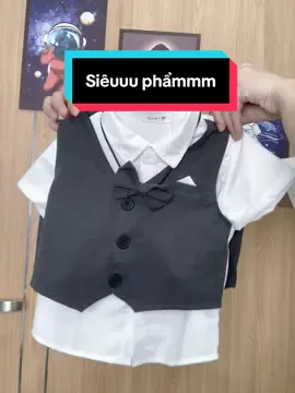 Siêu phẩm bộ sơ mi gile Hàn Quốc #thoitrangtreem #voibabyshop #chunbee #doxinhmoingay #setboxinh #bogilechobetrai #gilechobe 
