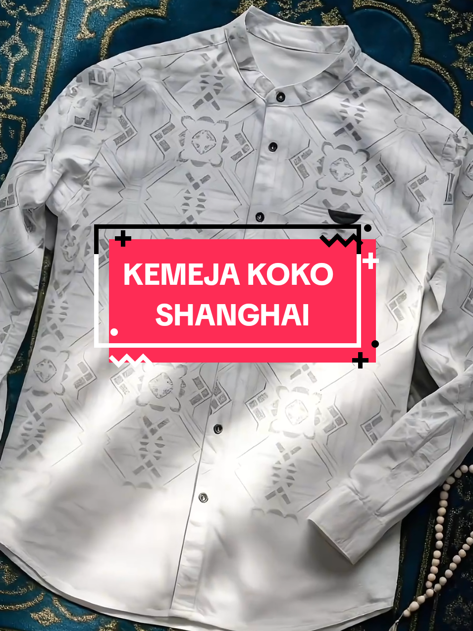 MOC Kemeja Shanghai Lengan Panjang IMRAN - WHITE. #kemejashanghai #shanghai #kemejamuslim #kemejakoko #kemejalenganpanjang #kemejalakilaki #kokolakilaki #rekomendasi #foryou 