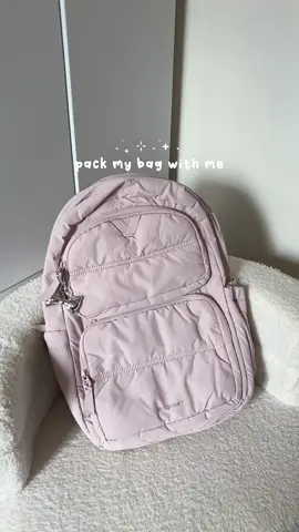 the perfect large capacity school backpack #bagsmartbackpack #bagsmart  #backpack #schoolbag #packwithme #schoolbackpack #pinkbag #unibag #schoolessentials #fyp #trending #viral #whatsinmybag 