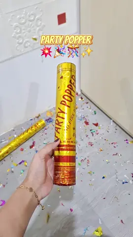 wajib punya ini biar acara kamu makin meriah😍✨. #party #partypooper #foryou #fyp #tiktokviral #videotiktok #cekkeranjangkuning #viral #guncang66gajiansale #trending #serbaguna #racuntiktok #