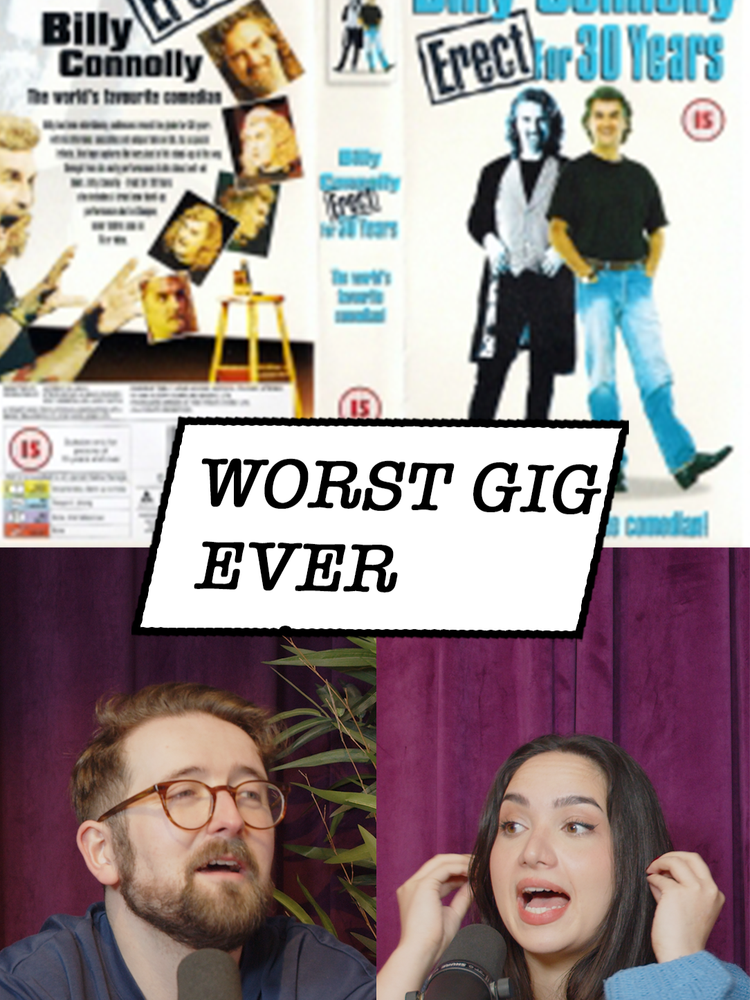 Worst gig ever #comedy #ukcomedy #podcast #miloedwards #bellahull #podcastclips #trashfuture #standup #samlake #cruise #billyconnolly