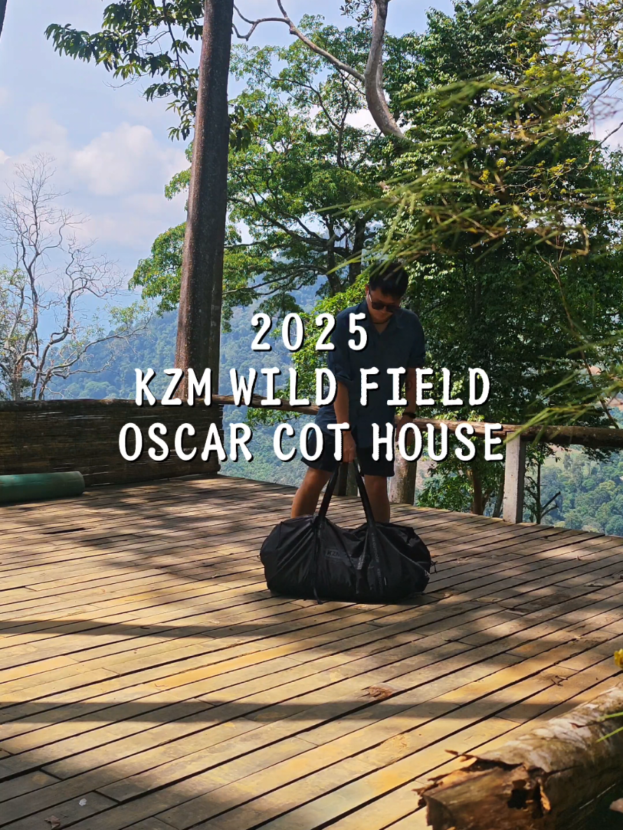 🎥 [Setup Video] 2025 KZM Oscar Cot House Your solo glamping game just got upgraded. 🆕 2025 New Arrival 🛌 No more hard ground 🏕️ Full shelter + breezy mesh panels 💨 Fast setup. Compact fold. Ultra comfort. Perfect for: ✅ Solo camper ✅ Car camping ✅ Quick weekend escape 🚀 Ready to elevate your solo trip? Check it out at Montanic now. @Montanic Adventure Store @montanic.sabah 