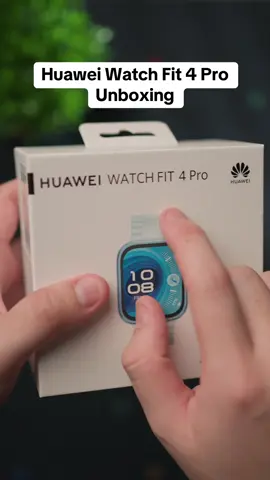Unboxing the sleek new Huawei Watch Fit 4 Pro ⌚ First impressions? Clean. Smart. Stylish 😎 #Huaweiwatchfit4pro #huawei #smartwatch #huaweiwatch #unboxing #asmr @Huawei 