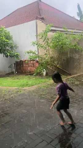 hujan sore hari 🌧️ #seru 