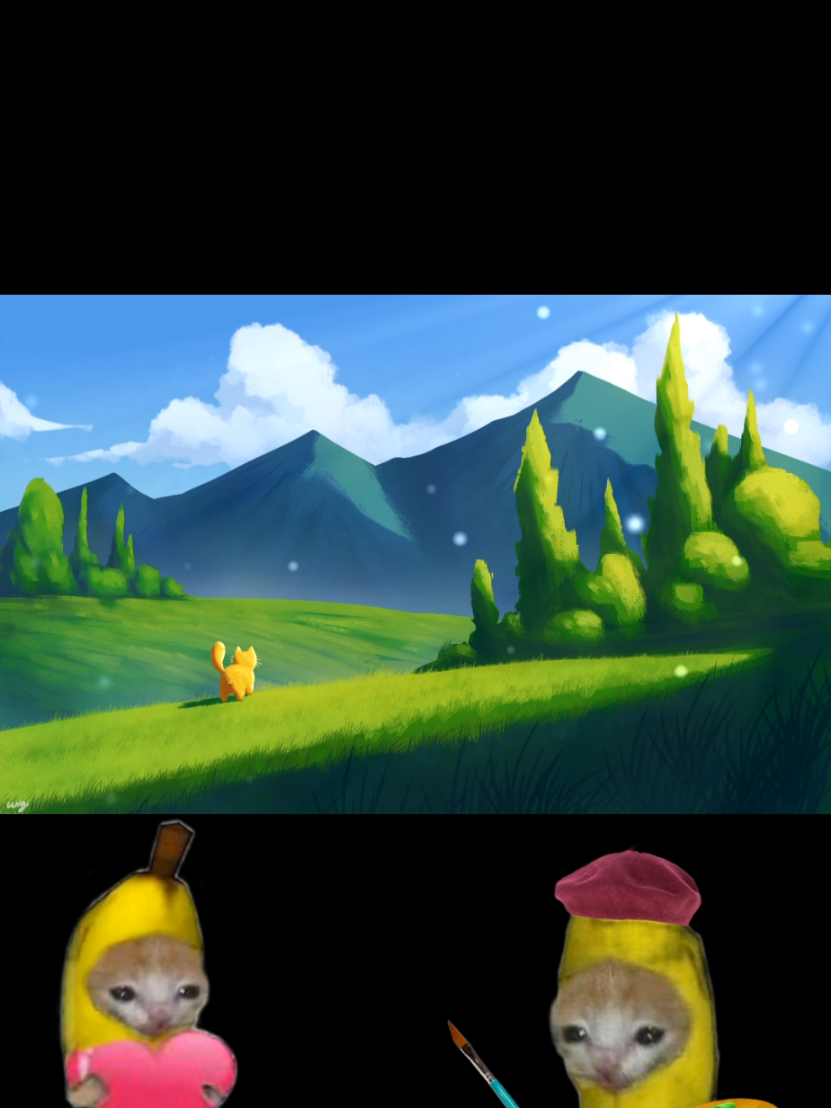 Just a little guy... on a big journey🐾✨ #digitalpainting #digitalart #ibispaintx #ibispaint #wallpaper #art #fyp #foryou #foryoupage 