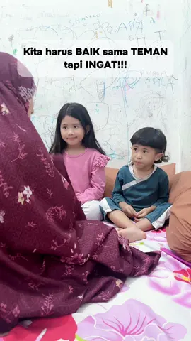 Ajari anak-anak untuk berani dalam berteman, gak perlu takut gak punya teman #parenting 