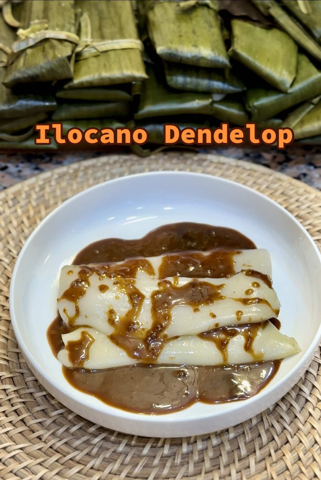 ILOCANO DENDELOP ang sarap at napakadaling gawin #masarap #minatamis #panghimagas #gata #ilocano 