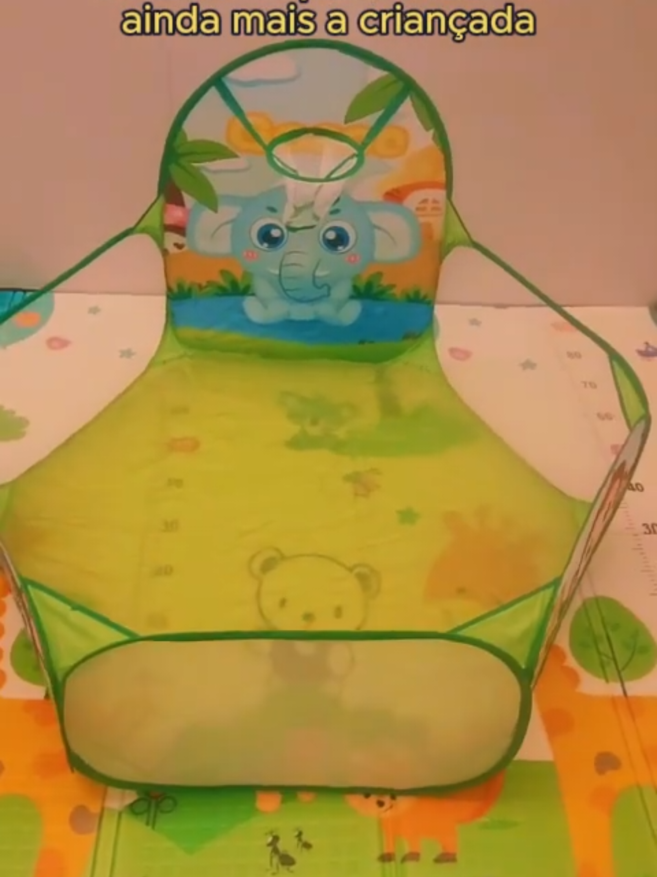 piscina para bolinhas 😍😍😍