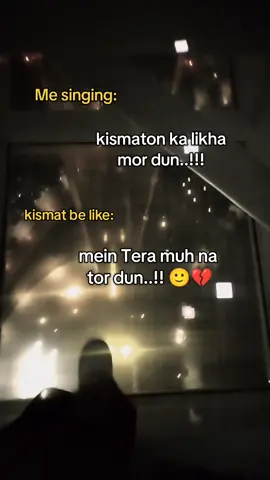 kismat be like: mai Tera muh na tor do🤌🙂