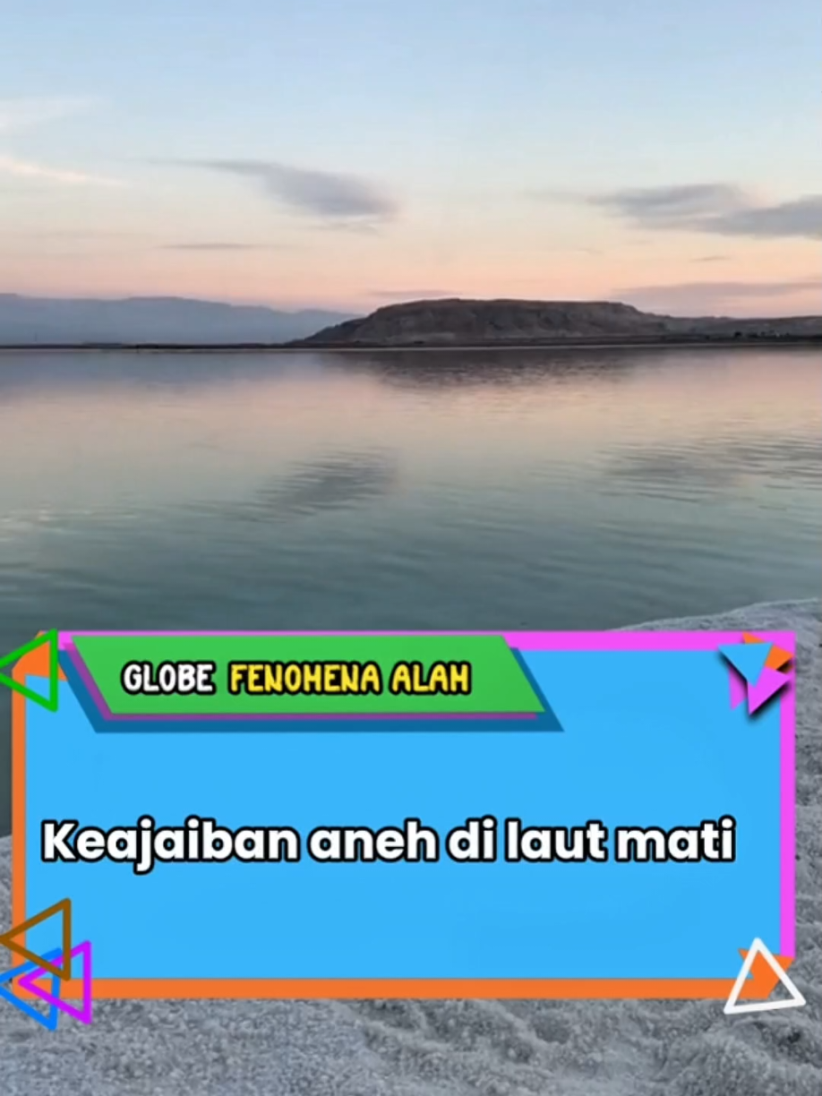 Fenomena aneh di laut mati! #FaktaUnik #faktamenarik #fyp 