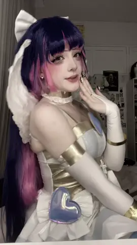 see me at supanova day 1 as stocking 🤭🤭 ty kaee 🤭 #cosplay #paswg #paswgcosplay #stockinganarchy #stockingcosplay 